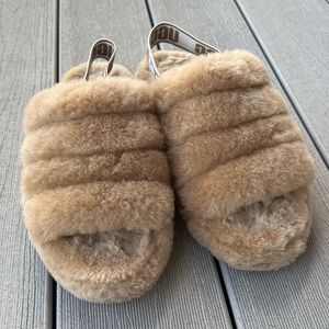 Ugg Fluff Yeah Chestnut Slippers